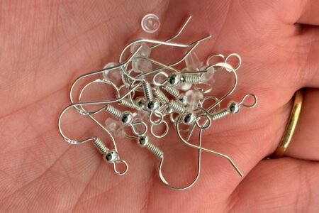 Fish Hooks with Jump Rings - Golden & Silver