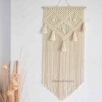 Macrame Wall Hanging Handmade Long Tapestry