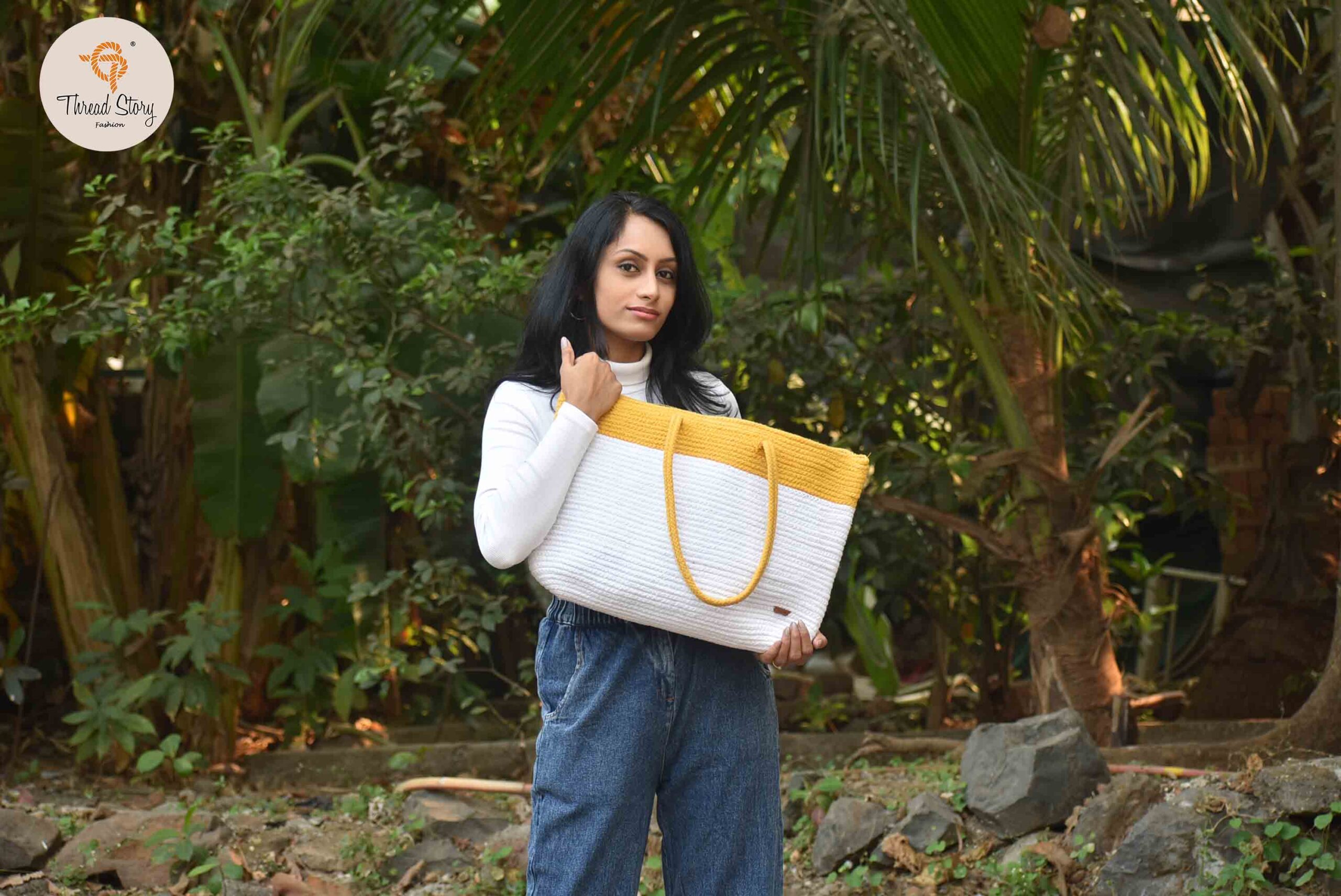 Vintage 1970s Macrame Shoulder Bag – Bold Fashioned