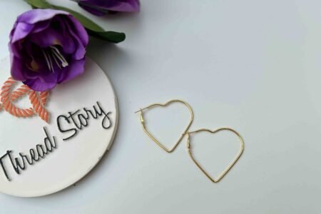 Heart Shape Earring Hoop