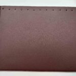 Artificial Bag Flap Square Round Black Brown