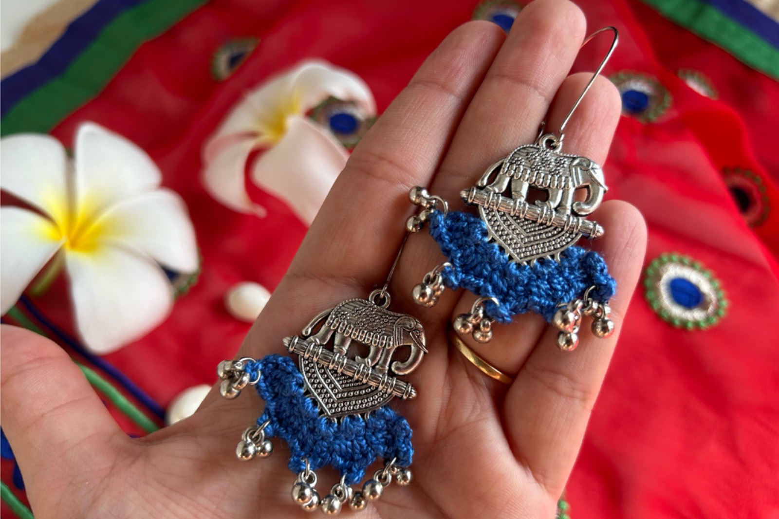 Crochet Earring Handmade