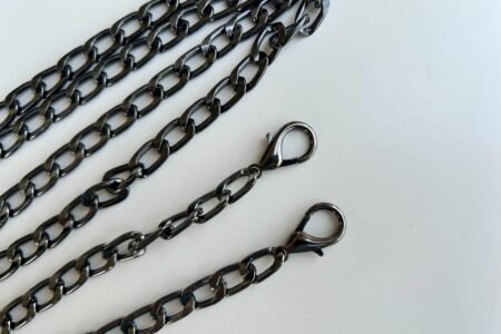 Bag chain with lock- Golden , Silver and Black (Type 2)