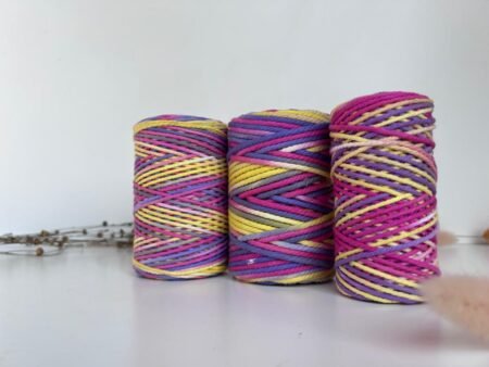 Twisted 1mm & 3mm - Cotton Candy