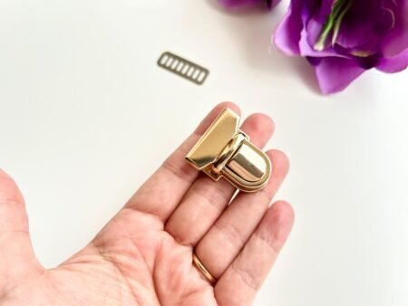 Bag clip lock (Design 3) - Golden & Black
