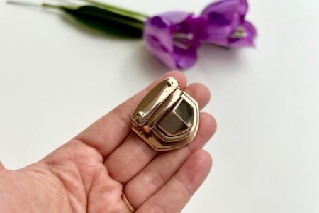 Bag clip lock (Design 4) - Golden & Black