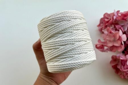 Twisted 2.5 MM - White