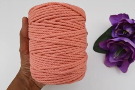 Twisted 3 MM - Peach