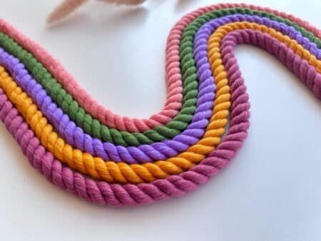 Twisted 9MM Colored Rope