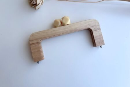 Wooden Purse Frame – Light Brown
