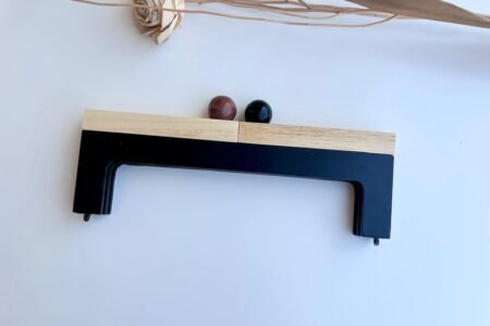 Wooden Clutch Frame - Rectangle