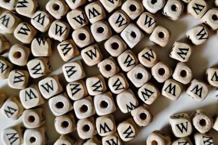 Wooden Alphabet -10MM