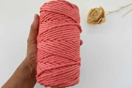 Single Ply 4MM - Pink Peach - 95 & 105 Meters
