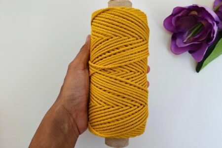 Twisted 2 MM - Mustard Yellow
