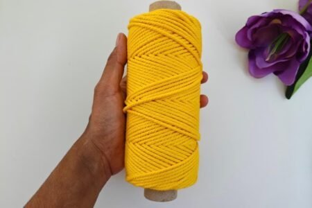 Twisted 2 MM - Gold Yellow