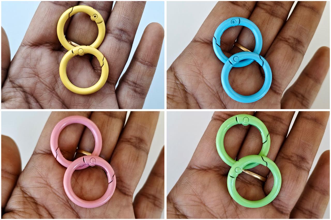 Colored Spring O Ring -25mm (Set of 2) - Image 3