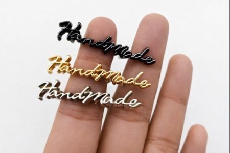 Handmade Script Label